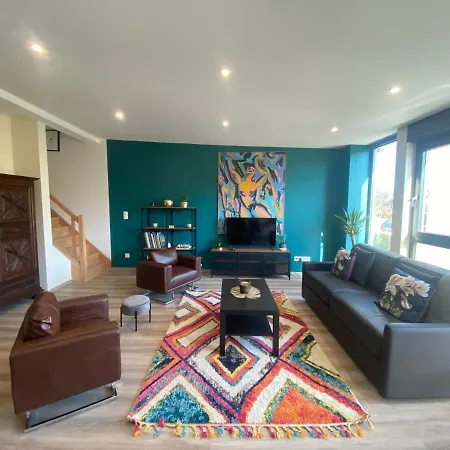 Duplex-by Aurelle 1-wifi-10 Mn Strasbourg Centre-proche Parlement Europeen Apartment Schiltigheim