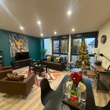 Duplex-by Aurelle 1-wifi-10 Mn Strasbourg Centre-proche Parlement Europeen Apartment Schiltigheim